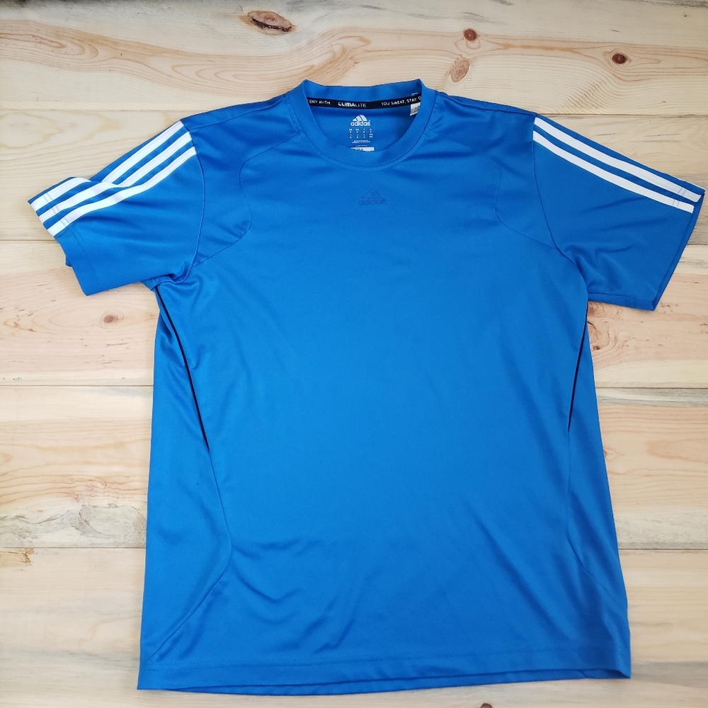ADIDAS Men's Climalite Royal Blue Shirt